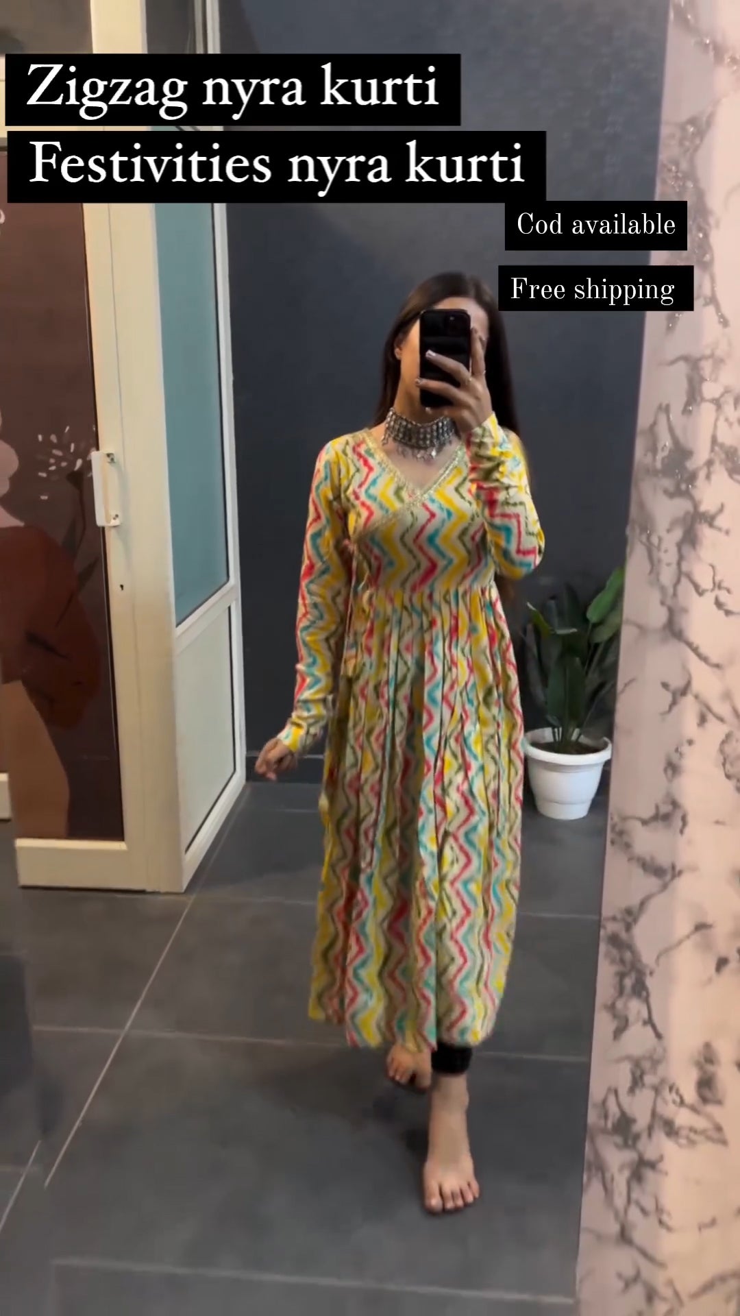 New Multi Lace Kurti For Women