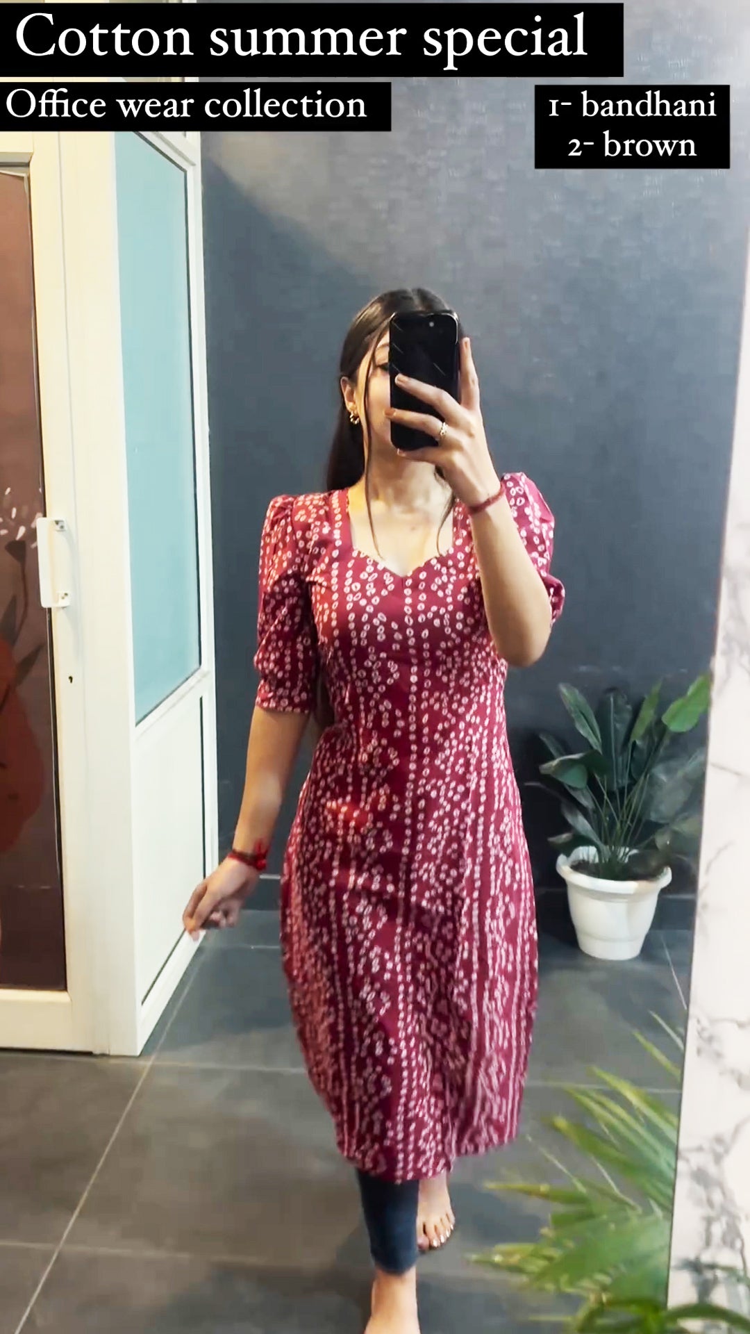 presented Cotton Summer Special Office Wear Kurtis