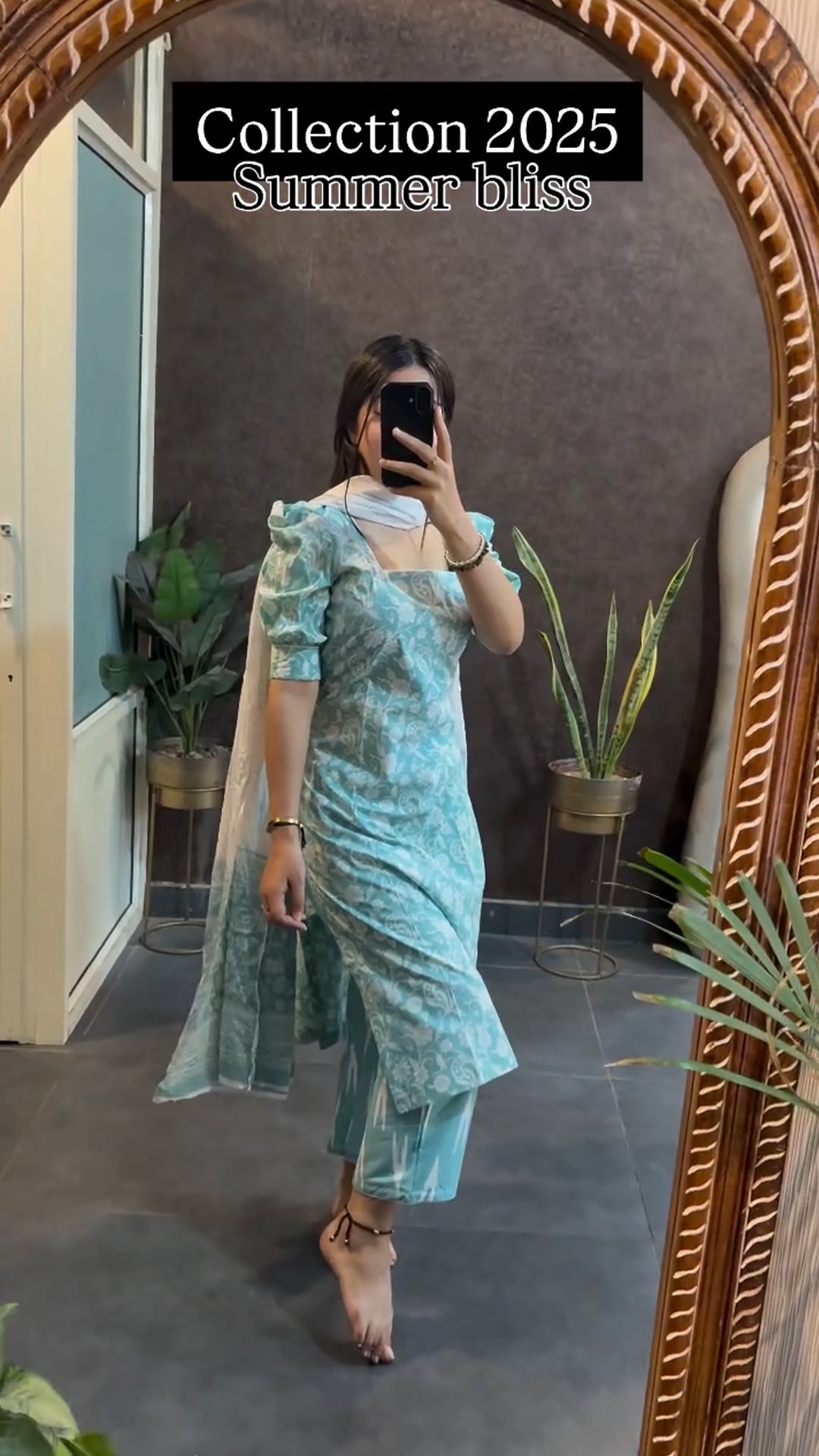 Trendy cotton Printed Summer Suit With Dupatta